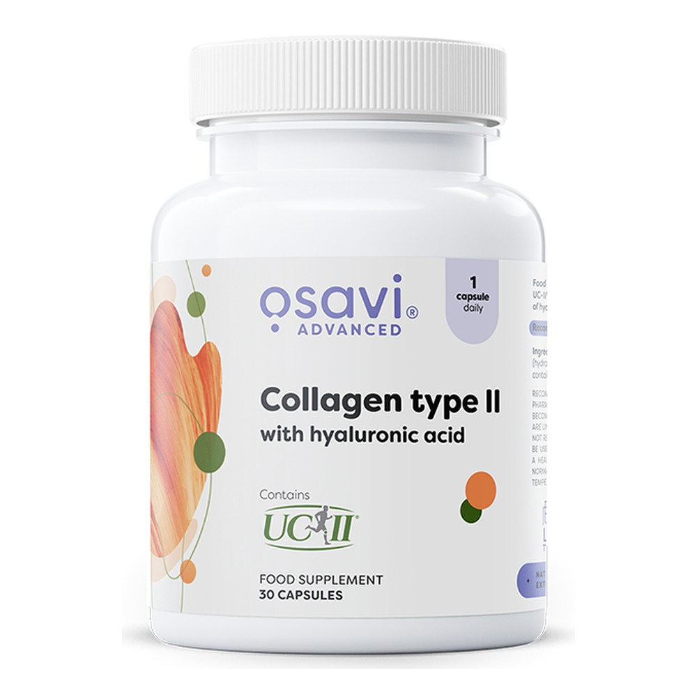 Osavi Collagen Type II with Hyaluronic Acid for Joints and Cartilage 30 Capsules