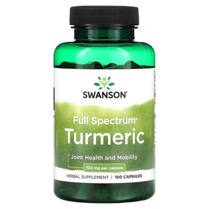 Swanson Full Spectrum Turmeric 720mg 100 Kapsułki