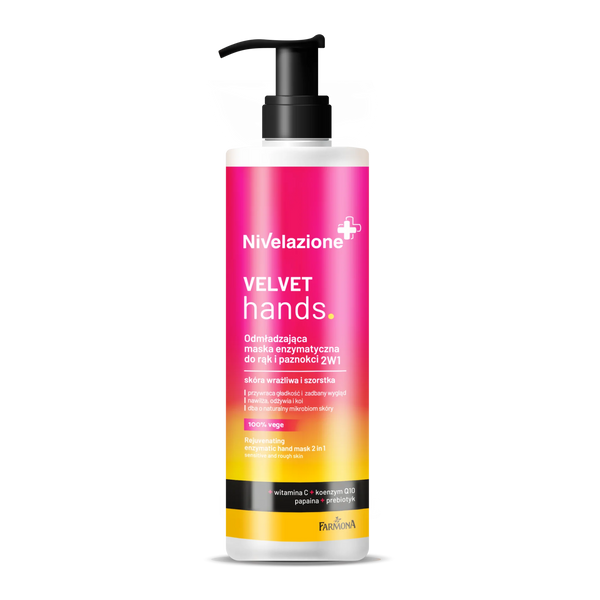 Nivelazione Rejuvenating Enzymatic Hand and Nail Mask 2in1 for Sensitive Skin 200ml