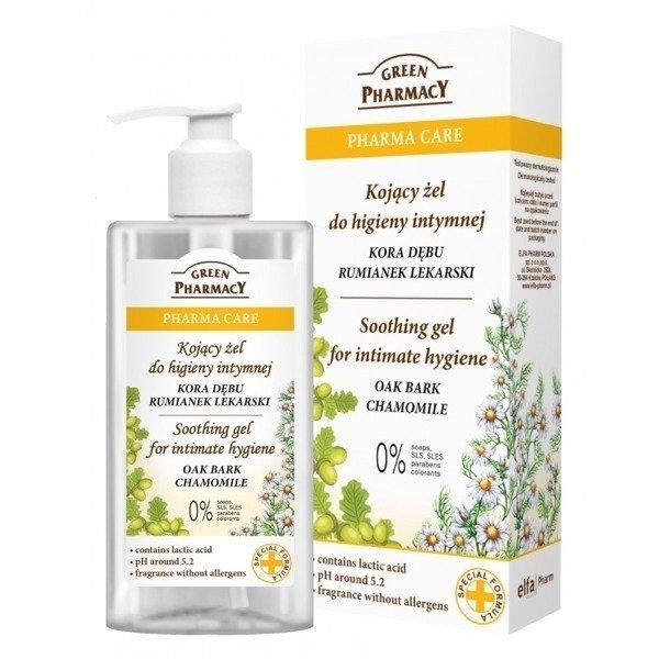 Green Pharmacy Soothing Intimate Hygiene Gel Oak Bark Chamomile 300ml