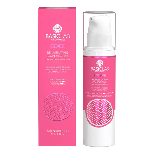 BasicLab Dermocosmetics Capillus Rejuvenating Conditioner Strengthening and Gloss 250ml
