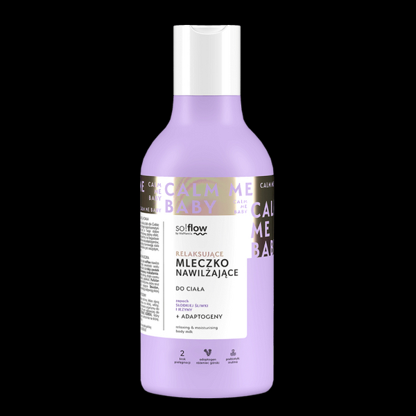 So!Flow by Vis Plantis Relaxing Moisturizing Milk 400ml - Luxury Body Care Ritual
