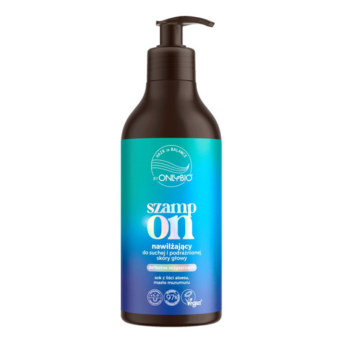 OnlyBio Hair Balance Szampon Nawilżający do Suchej i Podrażnionej Skóry Głowy 400ml