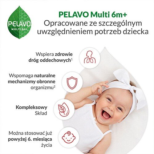 Pelavo Multi 6m+ Drops Supporting Child's Immunity 20ml