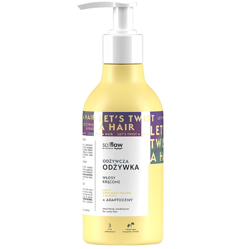 So!Flow Hydrating Curl Enhancer Conditioner with Melon & Aloe Fragrance - 400ml