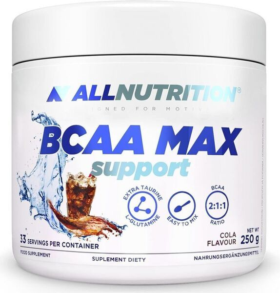 Allnutrition BCAA Max Support Amino Acid Complex Cola 250g