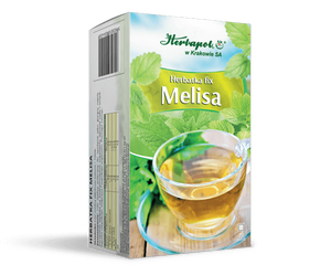 Herbapol Tea Fix Lemon Balm Leaf for Body Relaxation and Better Sleep 20x1.5g