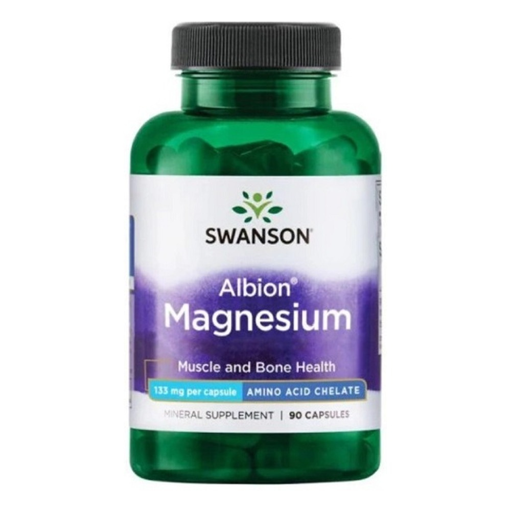 Swanson Albion Magnesium 133mg 90 Capsules