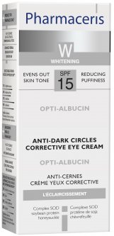 Pharmaceris W Opti-Albucin Anti Dark Przeciwzmarszczkowy Krem Korygujący Cienie pod Oczami SPF 15 15ml