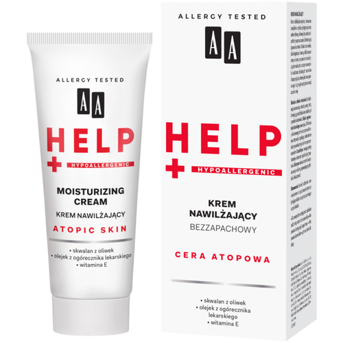 AA Help Moisturizing Cream for Atopic Dry Sensitive Skin with Vitamin E 50ml