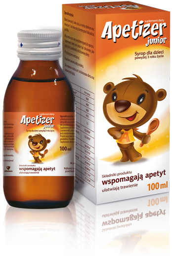 Aflofarm Apetizer Junior Syrop Wspomagający Apetyt u Dzieci powyżej 3 Roku Życia.100ml