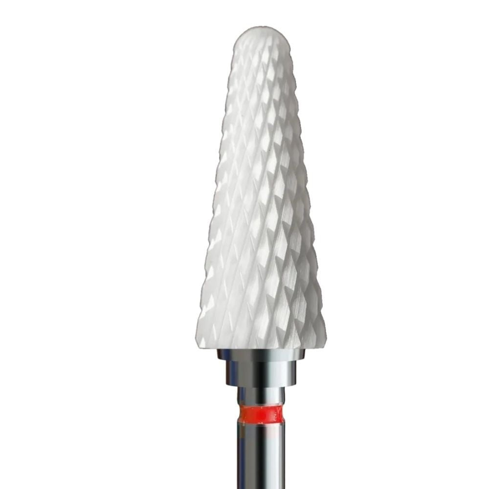 IQ Nails Ceramic Nail Drill Bit Extra Fine Cone 6mm Z201XF HP.060