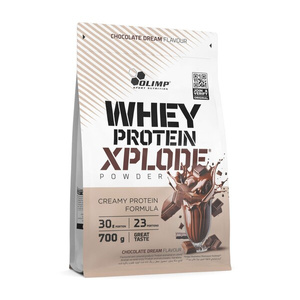 Olimp Nutrition Whey Protein Xplode a Protein Supplement in Chocolate Dream Flavour for Muscle Mass Growth 700g