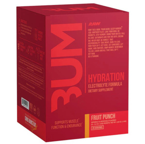 Raw Nutrition Bum Hydration, Fruit Punch - 20 x 5.8g