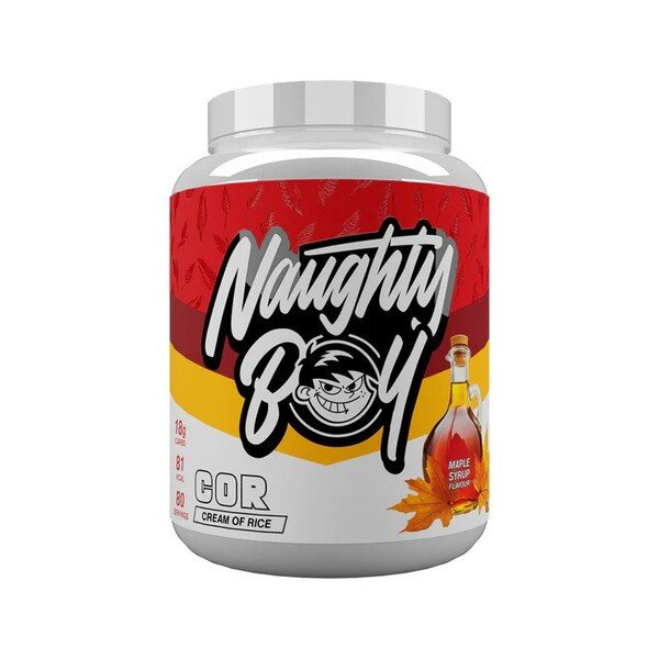 Naughty Boy Cream of Rice Maple Syrup Carbohydrate Source for Energy Support 2000g