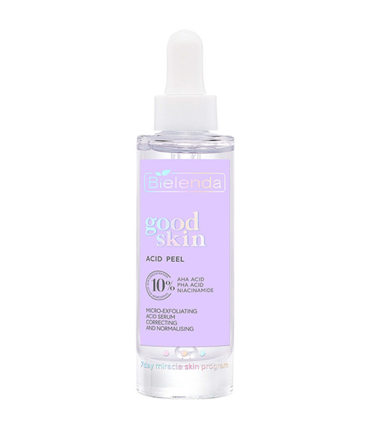Bielenda Good Skin Acid Peel Micro Exfoliating Correcting Normalizing Serum 30ml