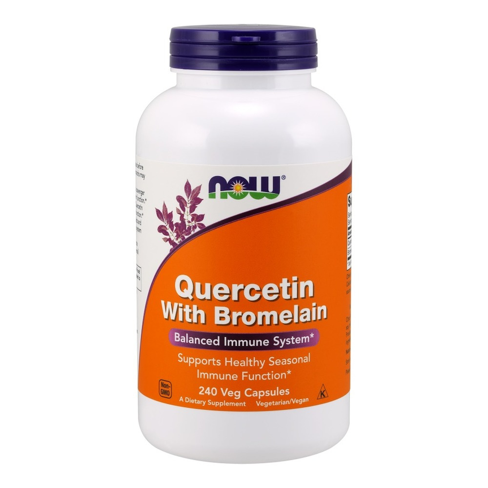 Quercetin with Bromelain - 240 vcaps