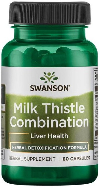 Swanson Milk Thistle Combination 60 Capsules