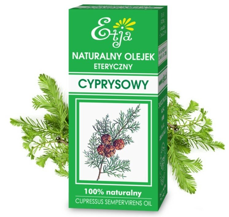 Etja Naturalny Olejek Eteryczny Cyprysowy 10ml