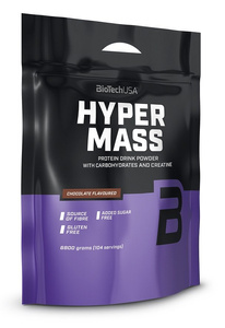 BioTechUSA Hyper Mass Gainer na Masę z Kreatyną Na Wzrost Masy Mięśniowej 6800g