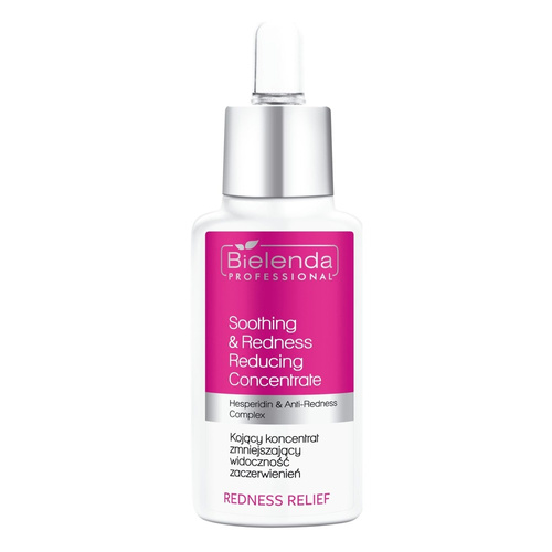 Bielenda Professional Redness Relief Soothing Concentrate Reducing Visibility of Redness for Sensitive and Capillary Skin 30ml