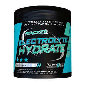 Stacker2 Europe Electrolyte Hydrate, Fruit Punch - 300g