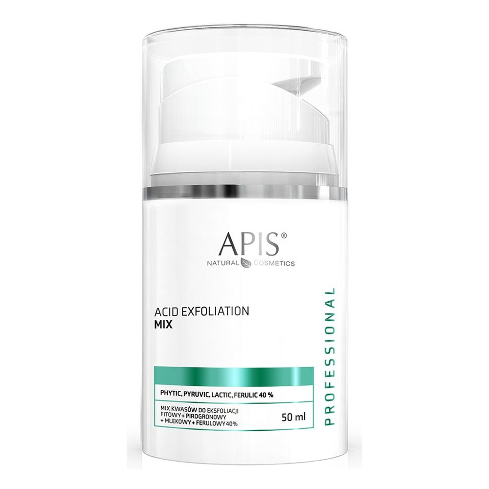 Apis Professional 40% Acid Exfoliating Blend Phytic Ferulic Lactic-Pyruvic Acid 50ml