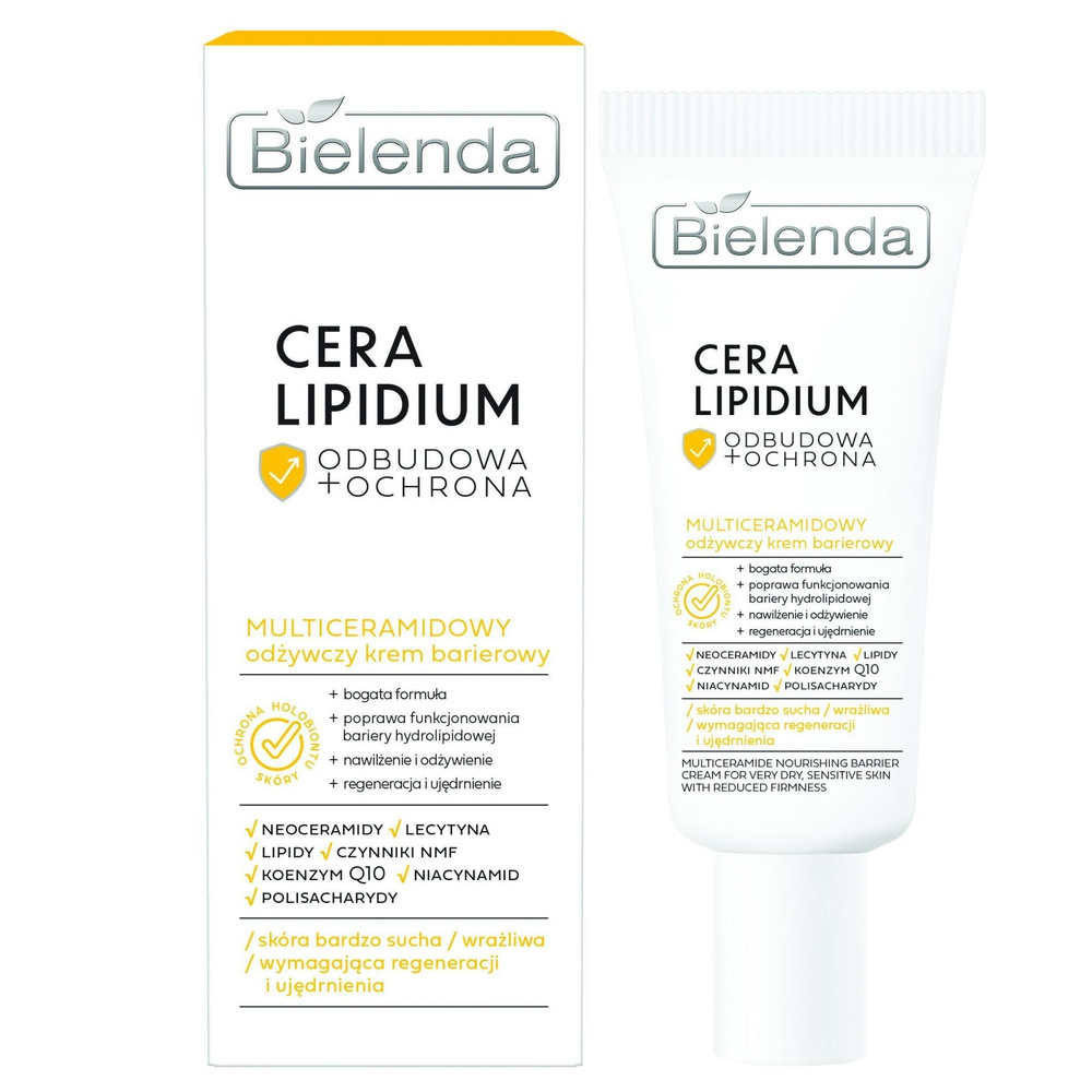 Bielenda Cera Lipidum Multiceramidowy Odżywczy Krem Barierowy 50ml