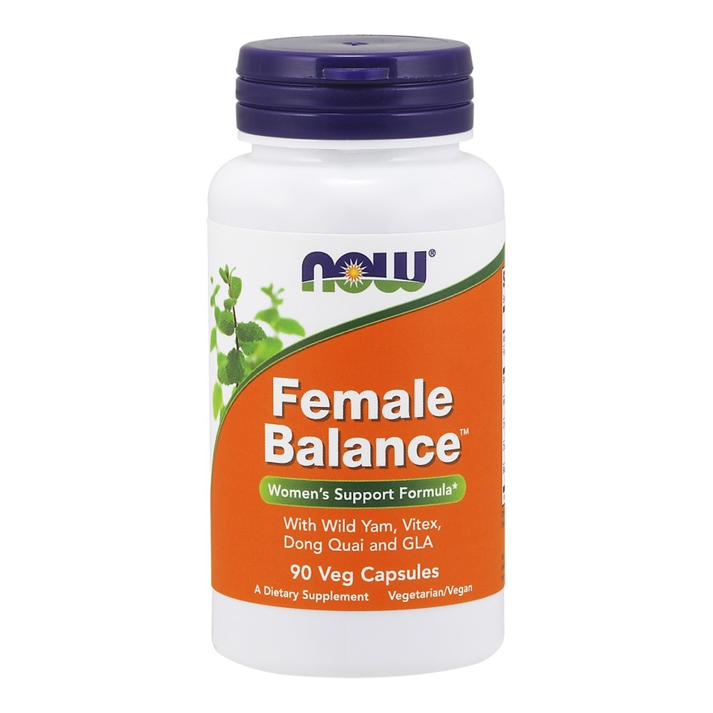 NOW Foods Female Balance Ziołowe Wsparcie dla Kobiet 90 Kapsułek