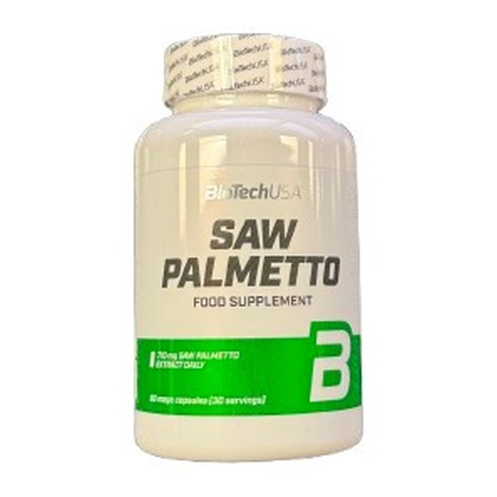 BioTechUSA Saw Palmetto Palma sabałowa 60 kapsułek