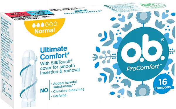 O.B. ProComfort Normal Tampony 16psc