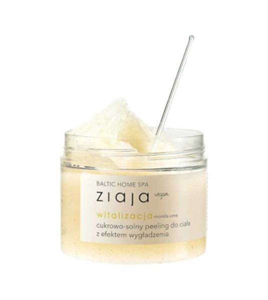 Ziaja Baltic Home Spa Vitality Peeling Cukrowo - Solny do Ciała z Efektem Wygładzenia 300ml