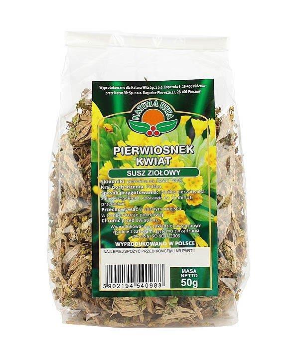 Natura Wita Primrose Flower Dry Herb for Respiratory Infections 50g