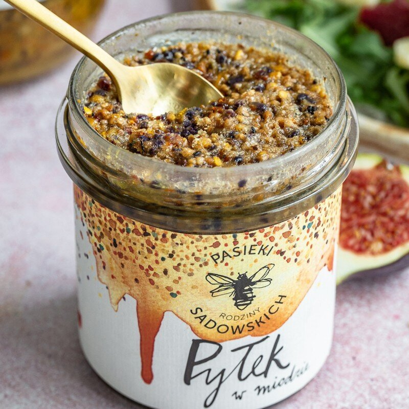 Pasieki Sadowskich Bee Pollen in Honey 400g