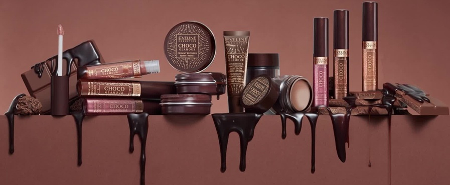 Eveline Choco Glamour Błyszczący Cień-Toper do Powiek 3g