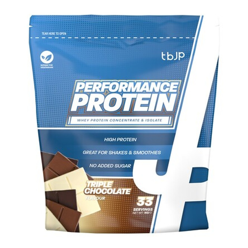 Trained by JP Performance Protein Mieszanka Białek Serwatkowych Potrójna Czekolada 1000g