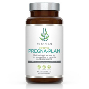 Cytoplan Pregna-Plan Comprehensive Multivitamin for Pregnancy and Breastfeeding 60 Vegan Tabs
