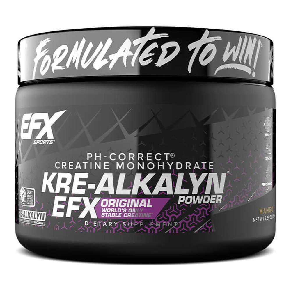 EFX Sports Kre-Alkalyn Kreatyna w proszku, Mango 110g