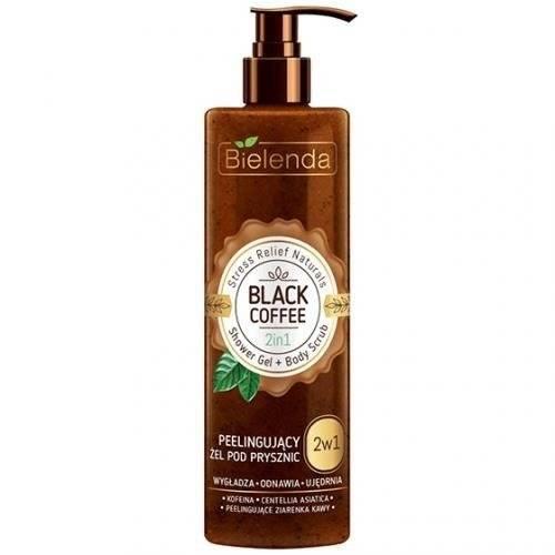 Bielenda Black Coffee 2in1 Peeling Shower Gel 400g