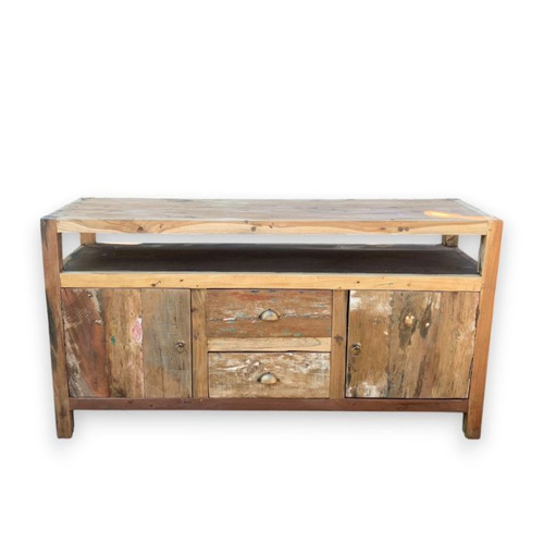 Large TV Stand - Recycled Wood