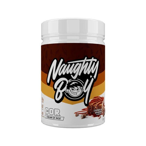 Naughty Boy Cream of Rice Czekoladowe Brownie Odżywka Węglowodanowa 1000g