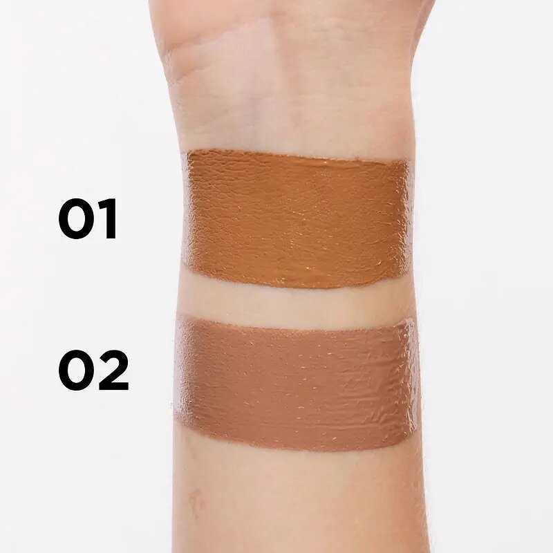 Eveline Choco Glamor Bronzer in Cream No. 02 Squalane Vitamin E 20g