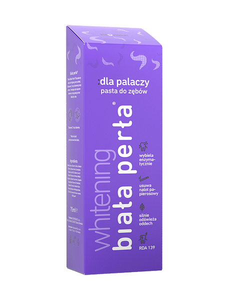 BIAŁA PERŁA Whitening Toothpaste for Smokers 75 ml