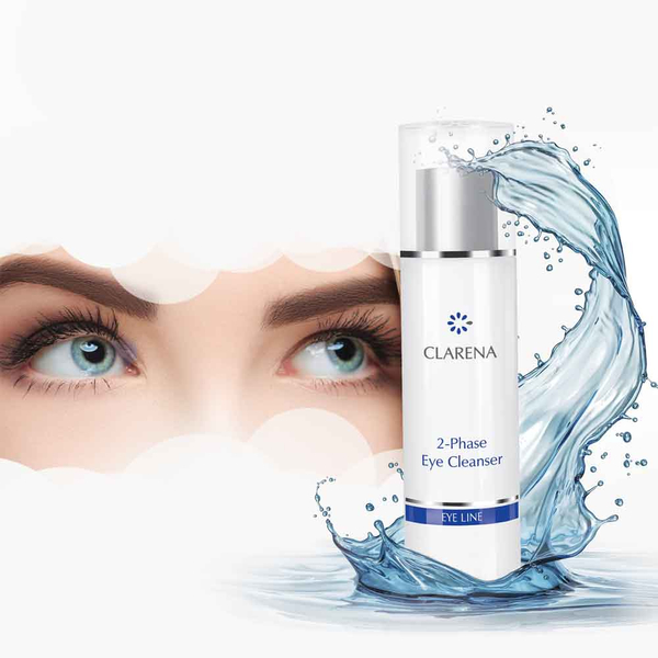 Clarena Eye Line 2 Phase Eye Cleanser - Gentle Makeup Remover for Sensitive Skin 200ml
