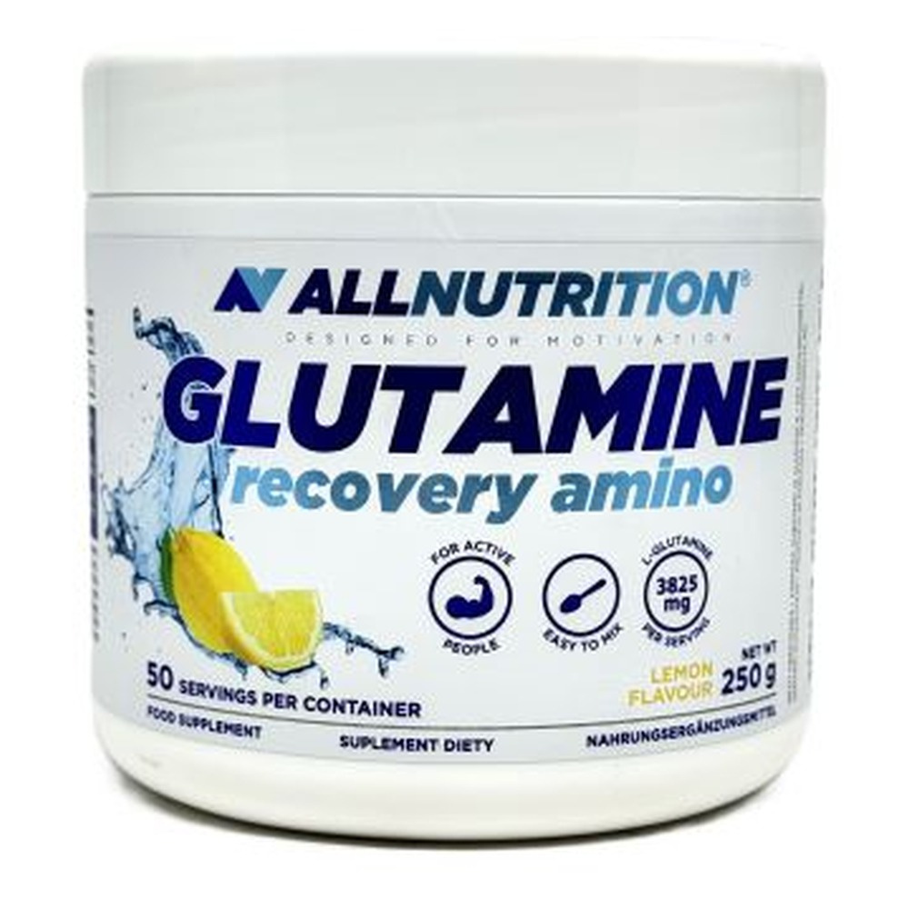 Allnutrition Glutamine Recovery Amino Powder with Taurine and Vitamin C For Muscle Recovery 250g