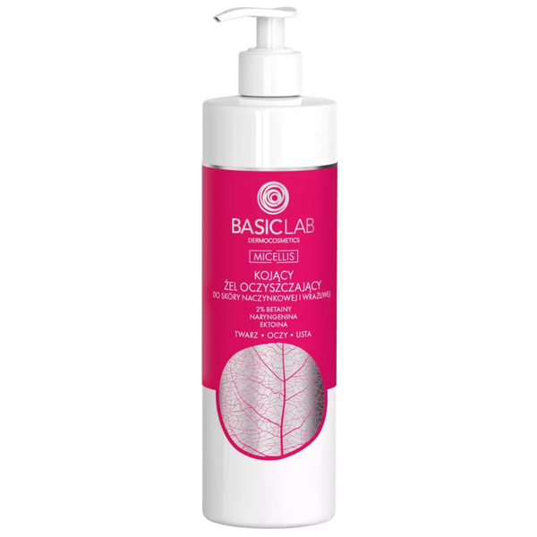 BasicLab Soothing Cleansing Gel for Sensitive & Capillary Skin  300ml