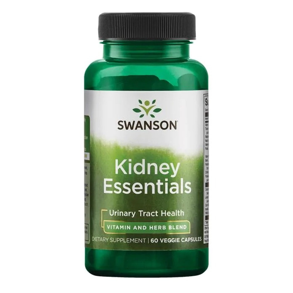 Swanson Kidney Essentials Wsparcie Układu Moczowego 60 Kapsułek