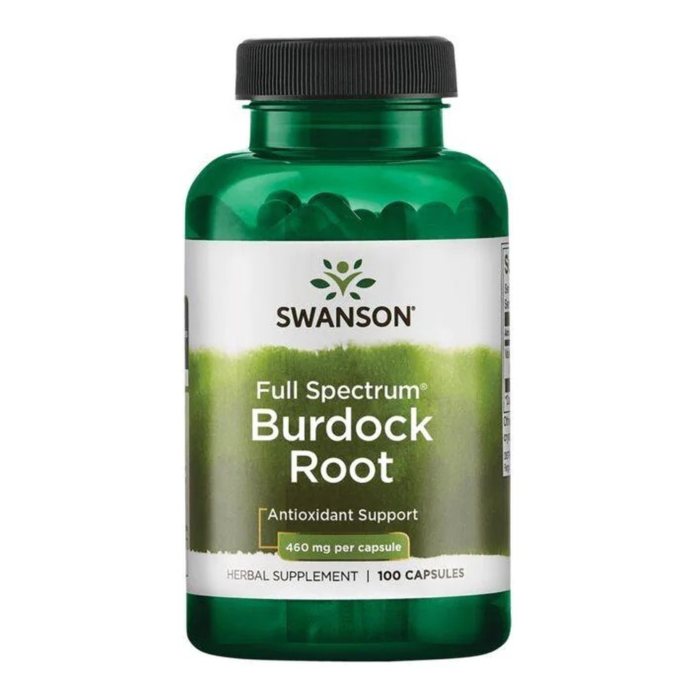 Swanson Full Spectrum Burdock Root 460mg 100 Capsules