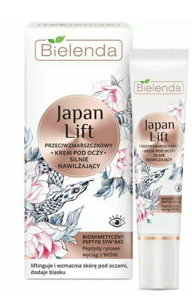 Bielenda Japan Lift Anti-Wrinkle Deeply Moisturising Eye Cream 15ml
