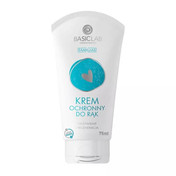 BasicLab Famillias Luxurious Protective Hand Cream - Nourishment & Regeneration 75ml